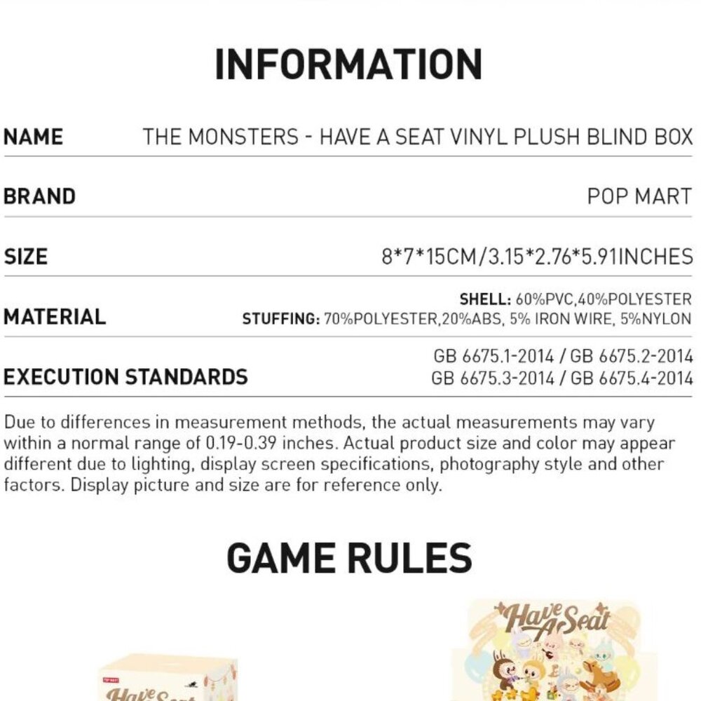 Labubu Have a Seat- Sealed box, Confirmed Hehe - Picture 7 of 9